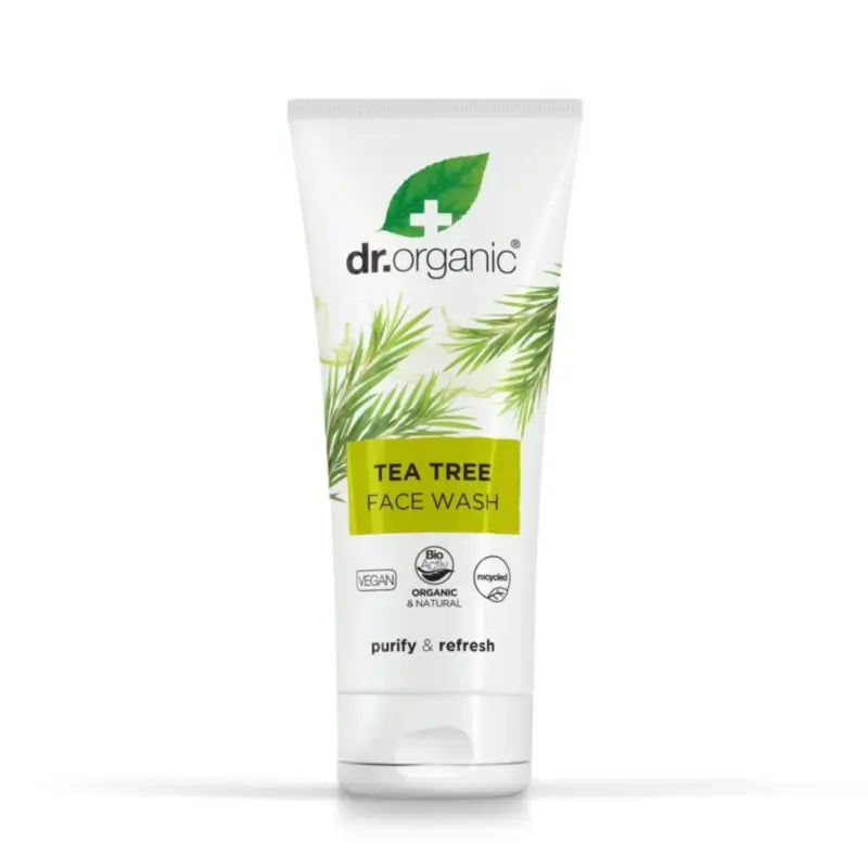 Dr.Organic Tea Tree Facial Cleanser Fettige Haut, 200 ml