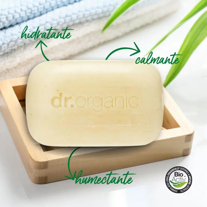 Dr.Organic Aloe Vera Seife Bar für alle Hauttypen, 100 gr