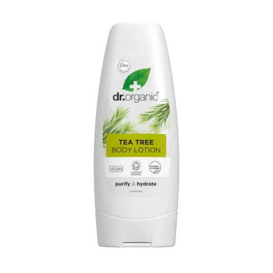 Dr.Organic Teebaum Körperlotion Fettige Haut, 200 ml