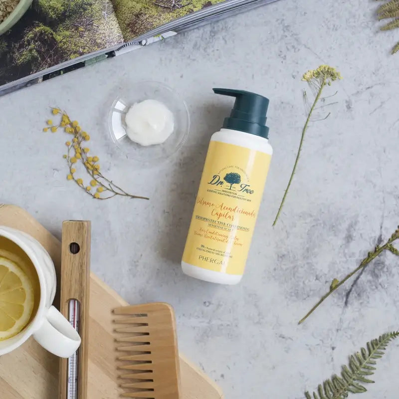 Dr. Tree Natürliche Haarspülung Conditioner Balsam für empfindliche Kopfhaut 200Ml