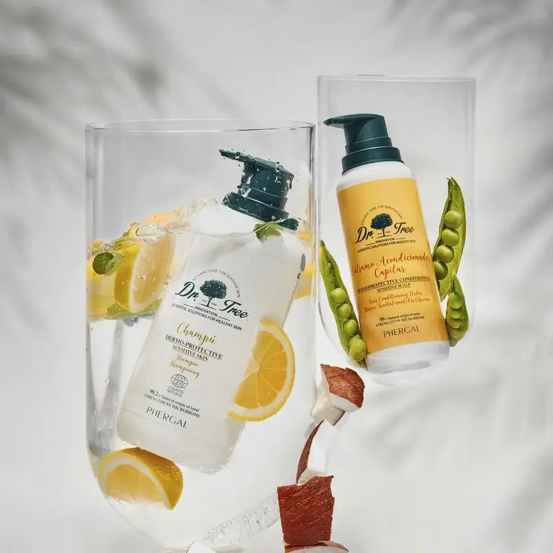 Dr. Tree Natürliche Haarspülung Conditioner Balsam für empfindliche Kopfhaut 200Ml