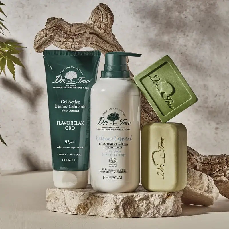 Dr. Tree Natural Moisturising Solid Shampoo für empfindliche Kopfhaut