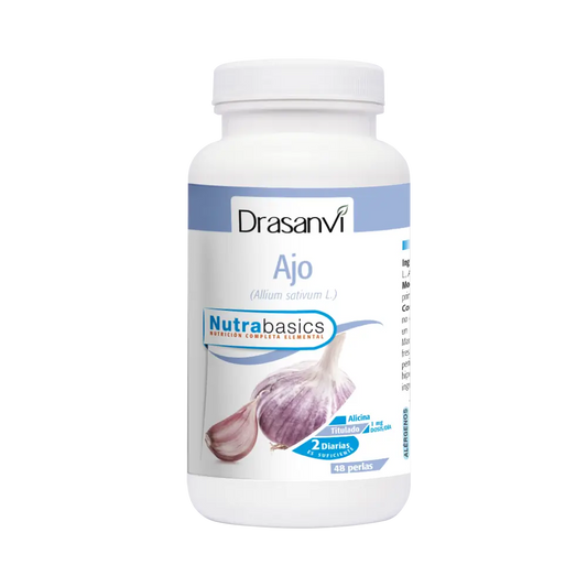 Drasanvi Macerated Garlic 1000Mg Nutrabasicos Pot , 48 pearls