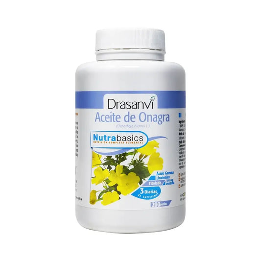 Drasanvi Nachtkerzenöl 500Mg Nutrabasic , 200 Perlen