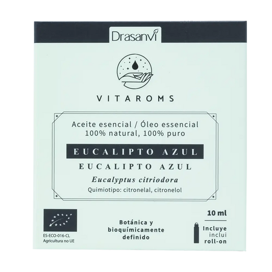 Drasanvi Vitaroms Essential Oil Blue Eucalyptus Bio , 10 ml