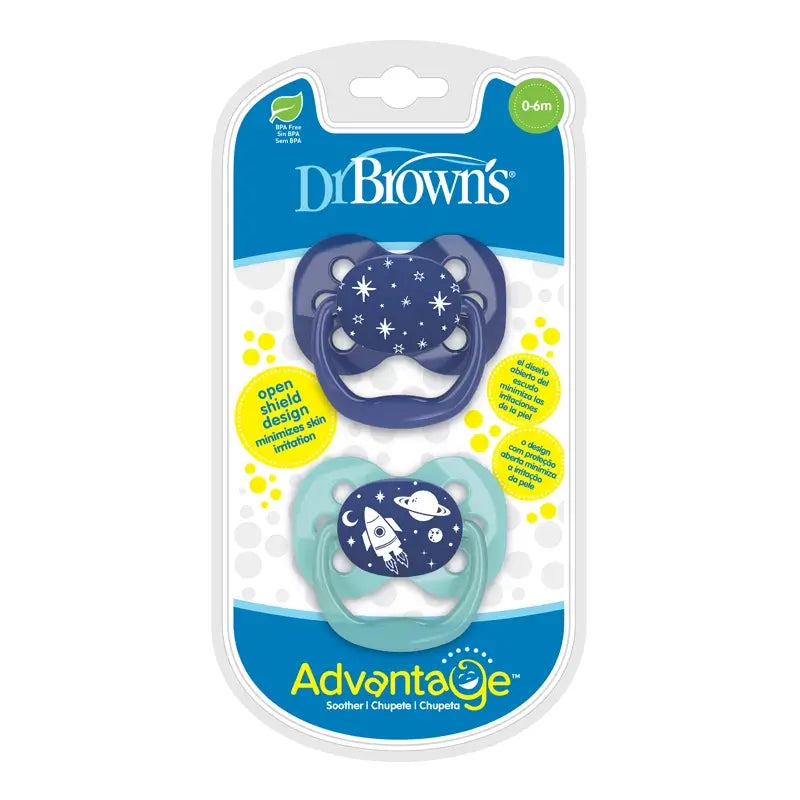 Dr.Browns Vorteil Reversible Schnuller T1 Sortiert