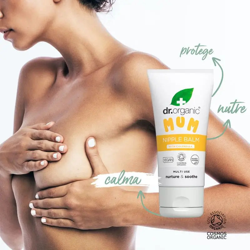 Dr.Organic Mum & Baby Brustwarzenbalsam Schützend, Pflegend, Beruhigend, 30 ml
