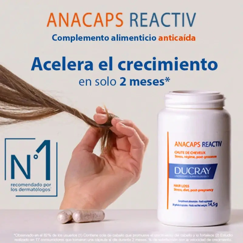 Ducray Anacaps Reactiv, 90 Kapseln