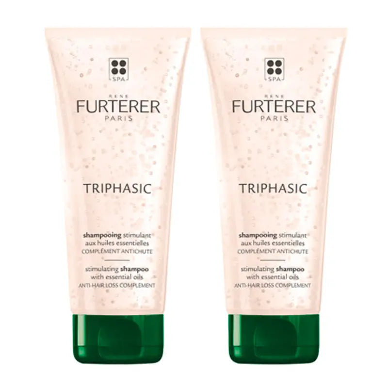 Rene Furterer Pack Triphasic anti-hair loss shampoo, 2x200 ml