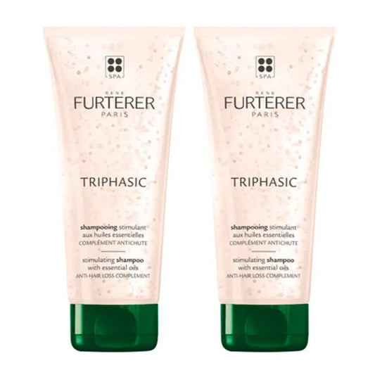 Rene Furterer Pack Triphasic anti-hair loss shampoo, 2x200 ml