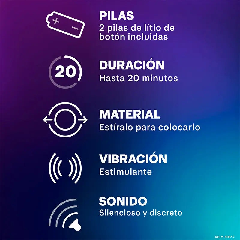 Durex Pack Hot Effect Lubricant + Cool Effect Lubricant + Diablillo Vibrating Ring