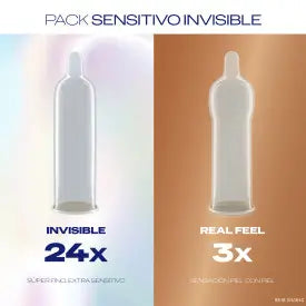 Durex Unsichtbar Sensitiv Pack (24+3)