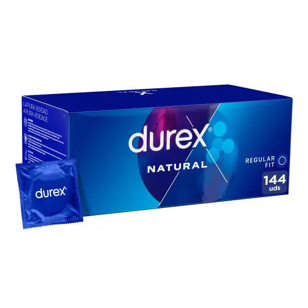 Durex Natural Condoms, Für Komfort und Sicherheit, 144 Kondome