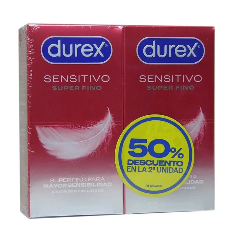 Durex Duplo Total Contact 12 2. 50%.