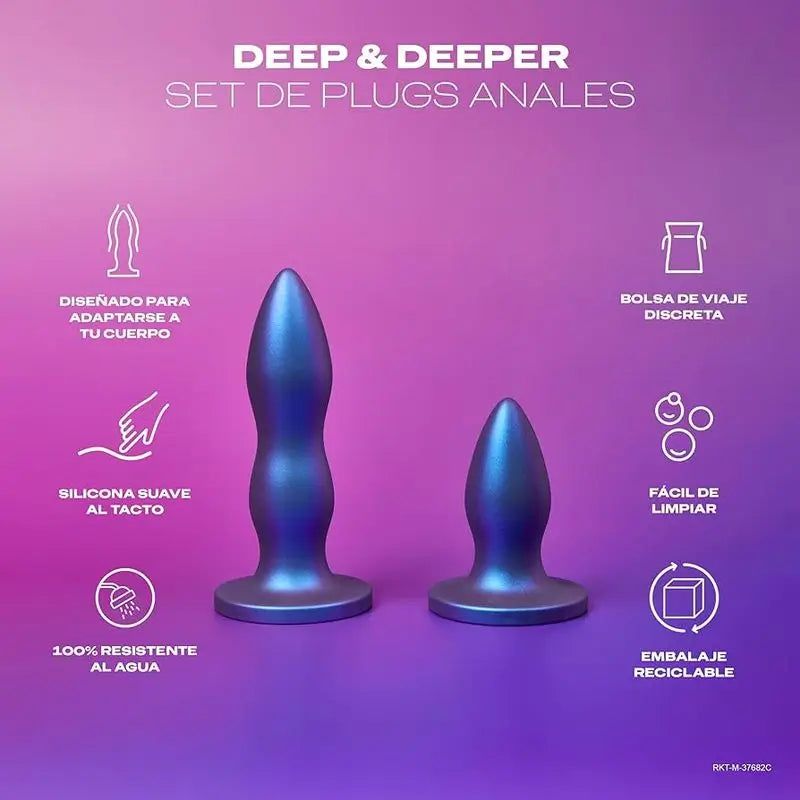 Durex Analstöpsel, tiefes & tieferes Set