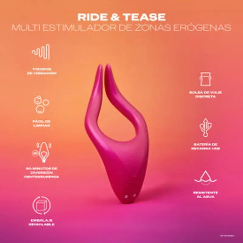 Durex Ride & Tease Mehrzweck-Stimulator Vibrator