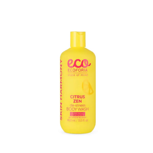 Ecoforia Anti-Stress-Duschgel mit Zitrone und Ananas, 400 ml
