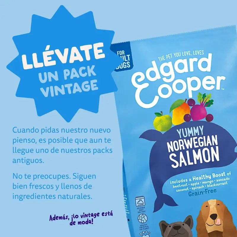 Edgard & Cooper Hundefutter 2.5kg Norwegischer Lachs