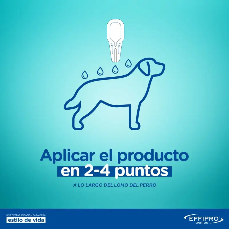 Effipro Spot-On Hund 402 Mg +40Kg, 24Pellets