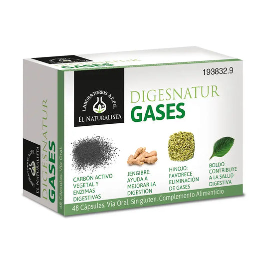 El Naturalista Digesnatur Gases 48 Capsules