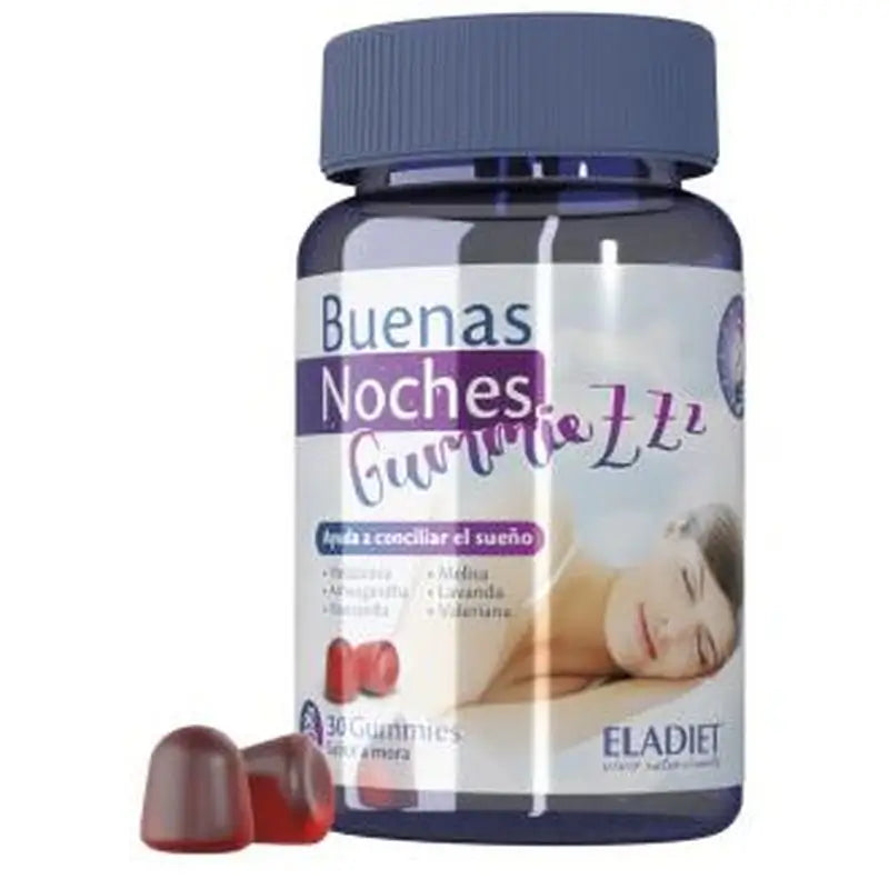 Eladiet Buenas Noches Mora 30 Gummies