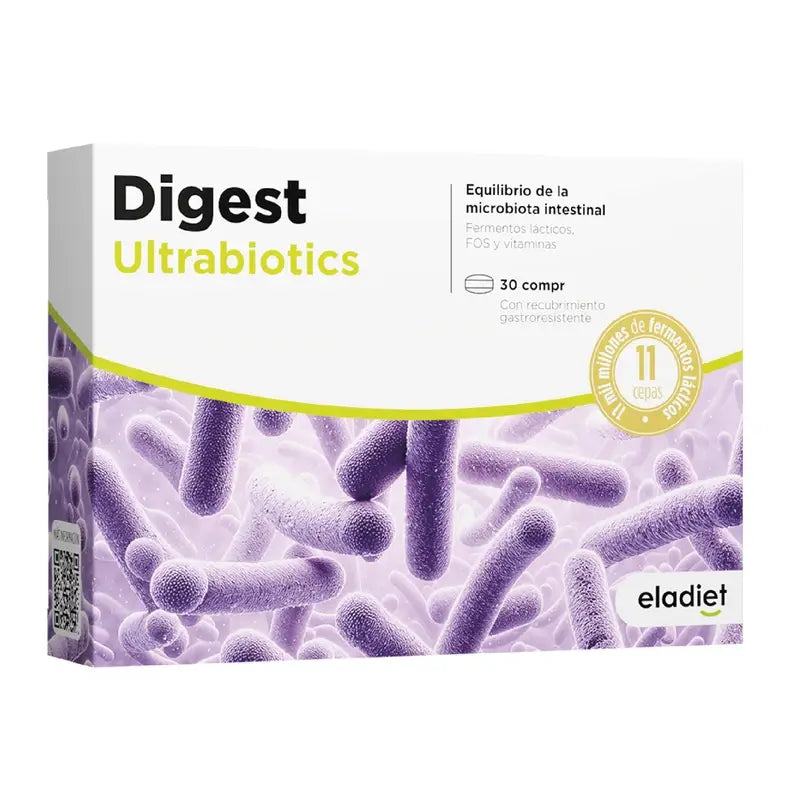 Eladiet Digest UltraBiotics, 30 tablets