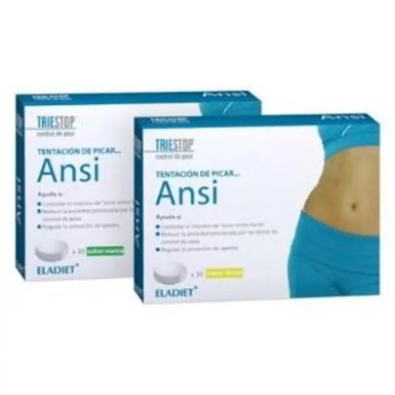 Eladiet Triestop Ansi Quita Ansia Lemon flavour, 30 tablets