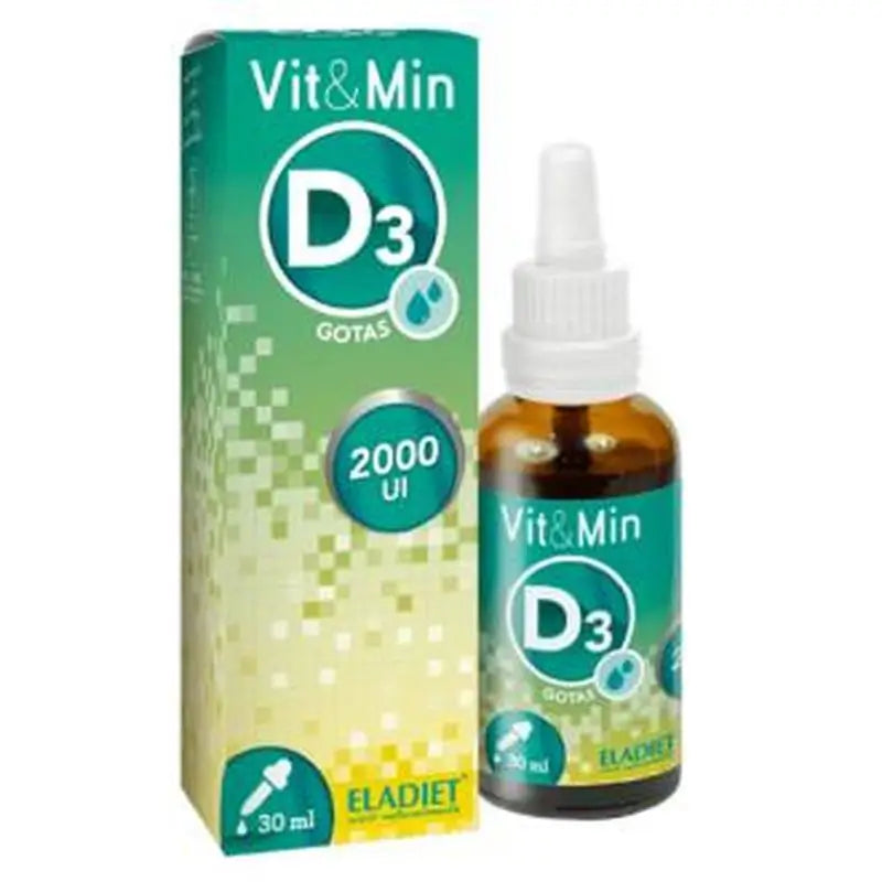 Eladiet Vit & Min Vitamin D3, 30 ml