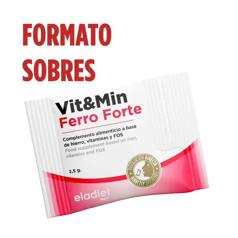 Eladiet Vit&Min Ferro Forte, 20 Stäbchen
