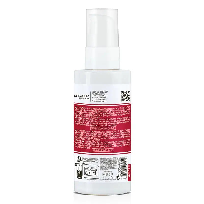 Elifexir Spicyslim Intensive Fettverbrennung Leistungsstarke Öl 150Ml