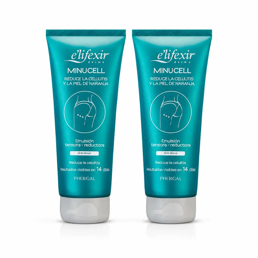 Elifexir Minucell Anti-Cellulite Straffende Creme 200ml, 2er Pack