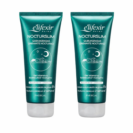 Elifexir Nocturslim Intensive Anti-Cellulite Fettverbrennungs-Nachtcreme 200ml, 2er Pack