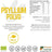 Energy Feelings Psyllium Pulver 500Gr. ökologisch vegan Sg