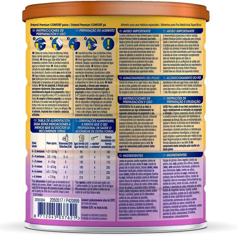 Enfamil Comfort, 800 Gr