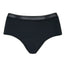 Enna Menstrual Panty Gynecological Organic Hipster - Medium Flow, Size XL, Black
