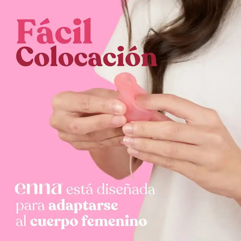 Enna Cycle Starter Kit Menstruationstasse, 2er-Pack.