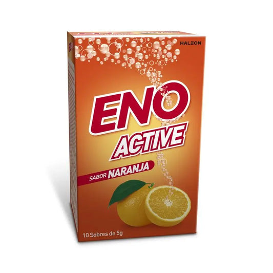 Eno Active Orange Flavour, 10 sachets of 5 grams