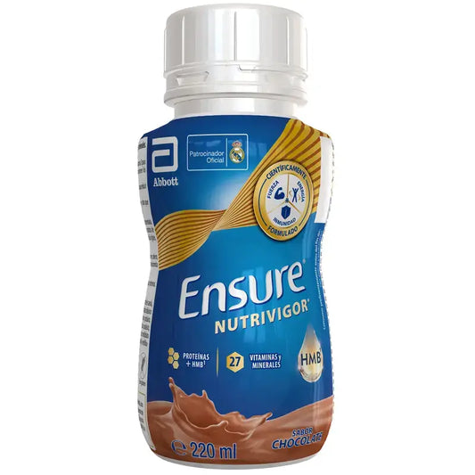 Ensure Nutrivigor Schoko-Milchshake Erwachsene, 4 Flaschen x 220ml