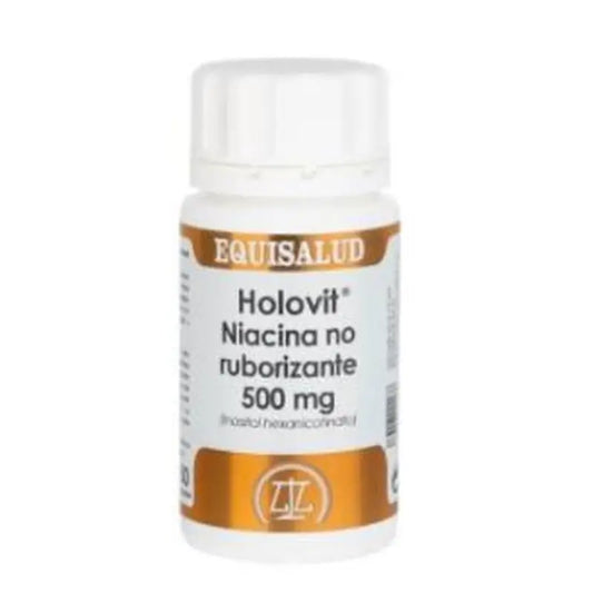 Equisalud Holovit Niacin Non Flushing 500Mg. 50 Capsules