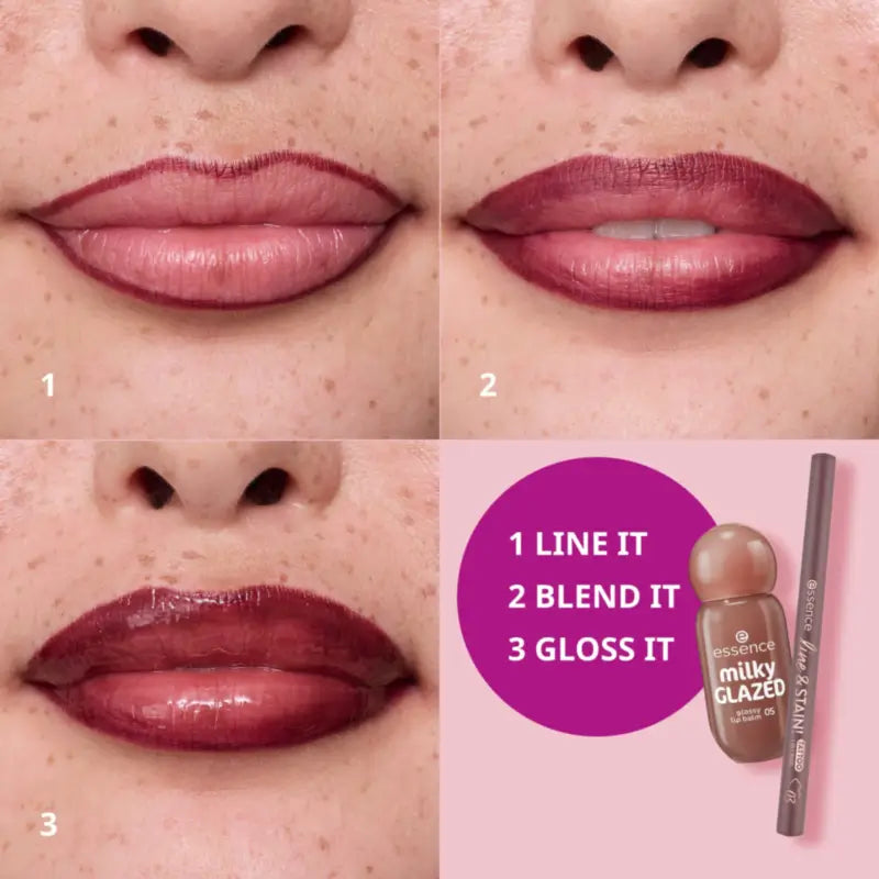 Essence Lippenkonturenstift „Tattoo Line & Stain“! 03, 1,1 ml