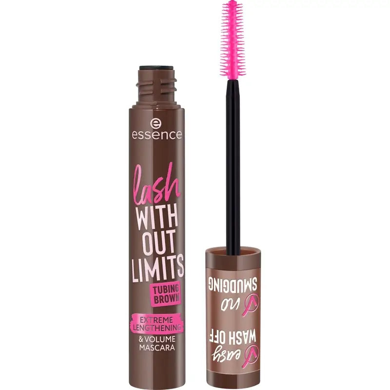 Essence Brown Lash Without Limits Tubing Mascara Extreme Verlängerung & Volumen 05 , 13 ml