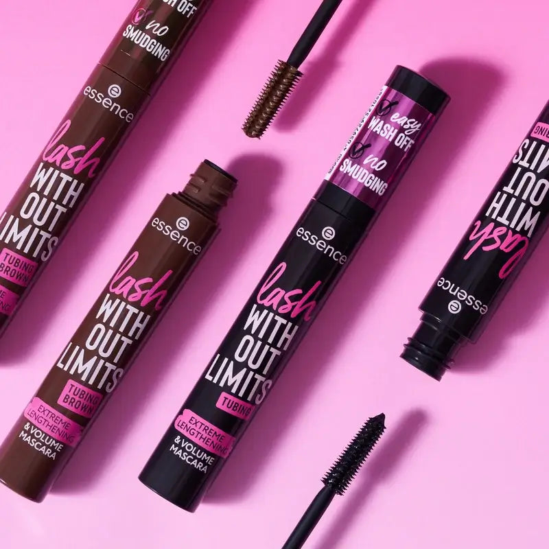 Essence Brown Lash Without Limits Tubing Mascara Extreme Verlängerung & Volumen 05 , 13 ml