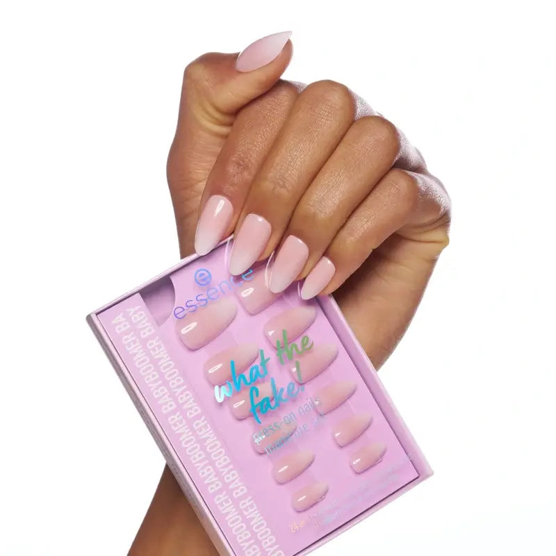 Essence Maniküre Set mit falschen Nägeln What The Fake! Press-On Nägel 03 , 28 Stück