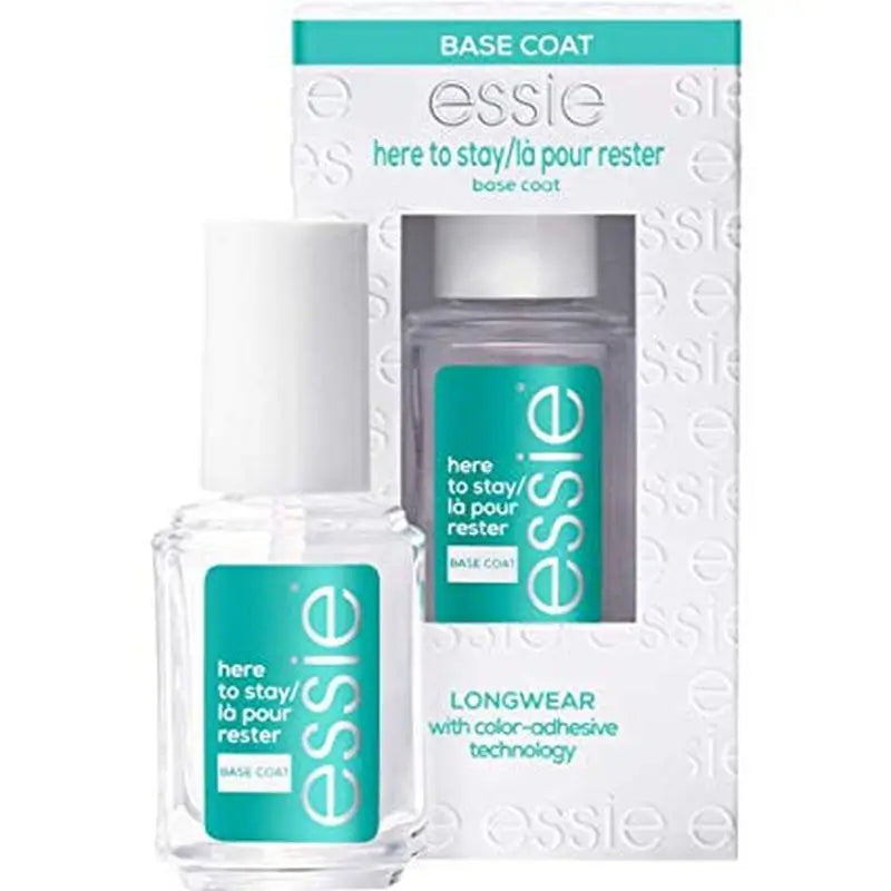 Essie Nail Treatment With Colour Bonding Technology, Verlängert die Haltbarkeit des Nagellacks - Base Here To Stay - 13.5 Ml