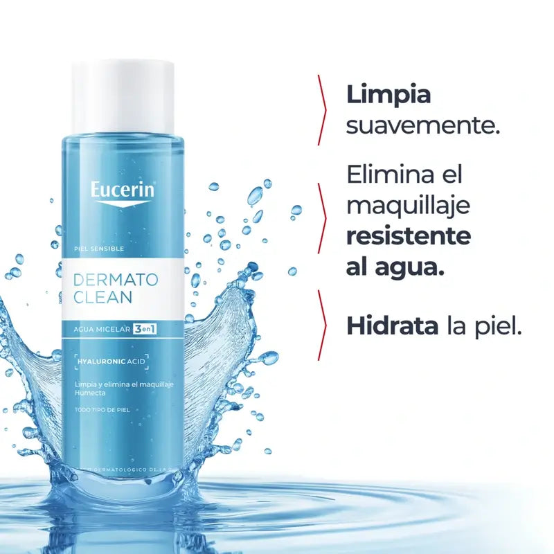 Eucerin Dermatoclean Micellar Wasser, 400 ml
