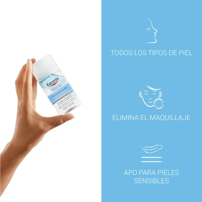 Eucerin Dermatoclean Augen-Make-up-Entferner 125 ml