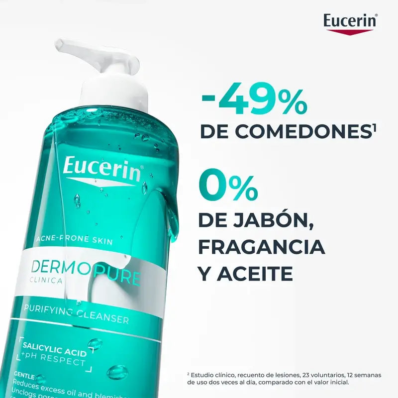 Eucerin Dermopure-Reinigungsgel, 400 ml