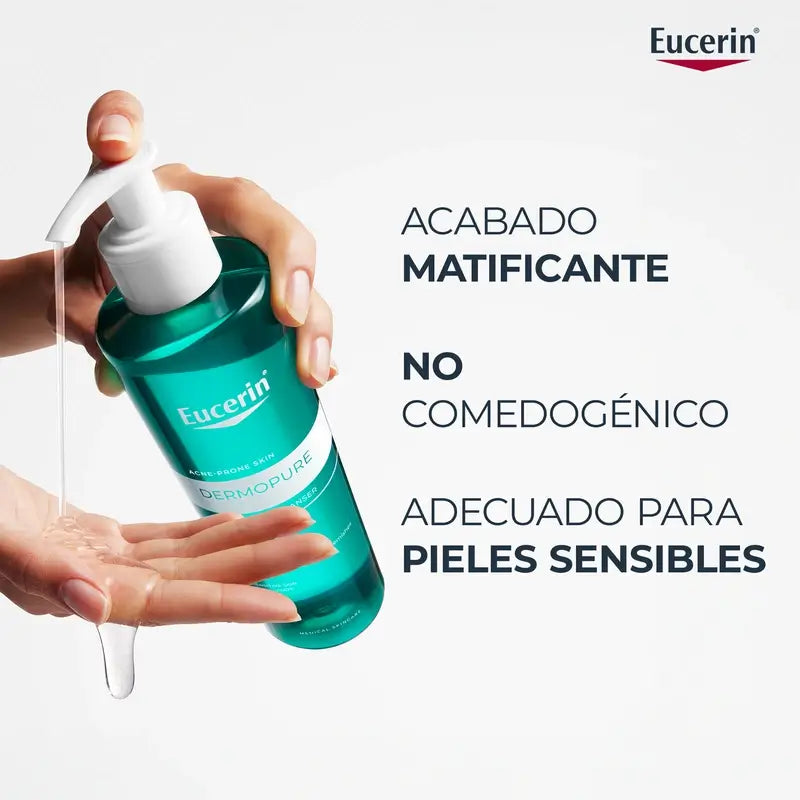 Eucerin Dermopure-Reinigungsgel, 400 ml