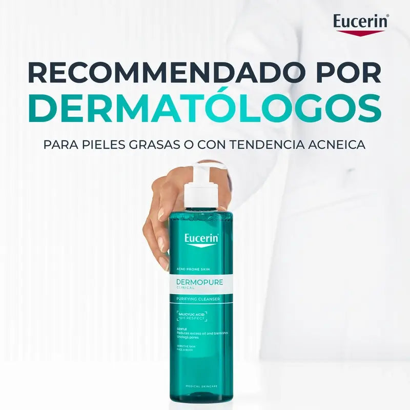 Eucerin Dermopure-Reinigungsgel, 400 ml