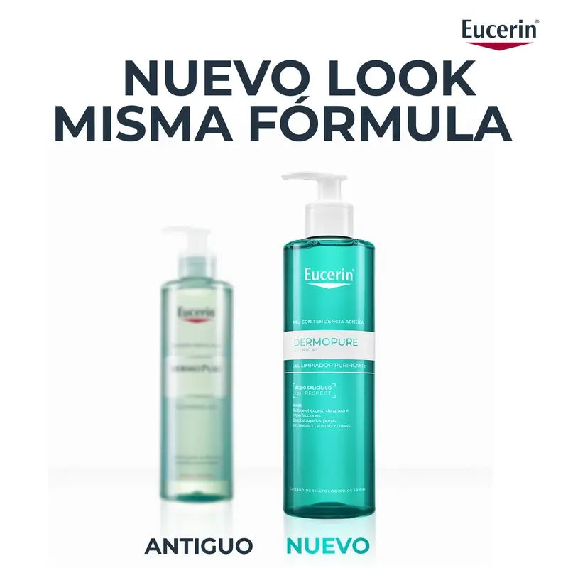 Eucerin Dermopure-Reinigungsgel, 400 ml
